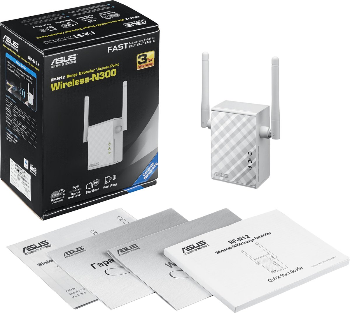 Afbeeldingen van ASUS RP N12 WIFI signaalversterker