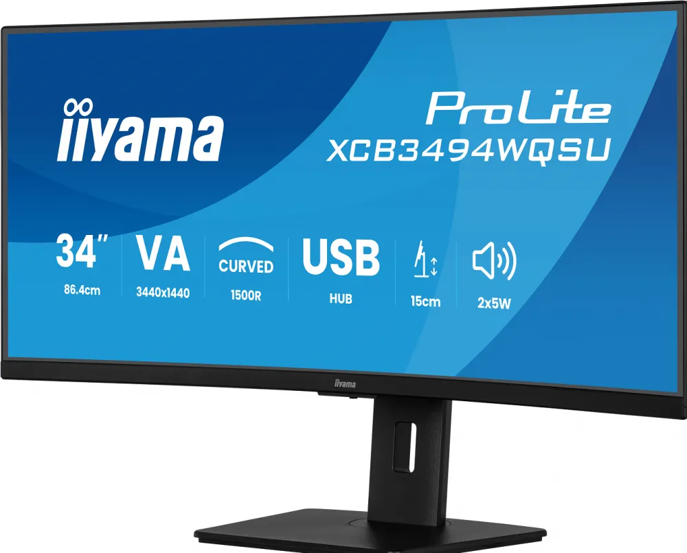 Afbeeldingen van iiyama ProLite XCB3494WQSU-B1 