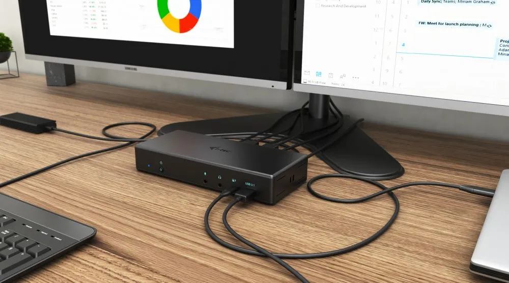 Afbeeldingen van i-Tec USB-C Quattro Display Docking Station